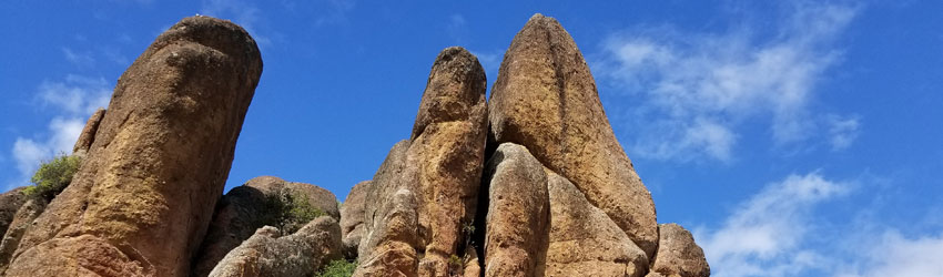 Formations at Pinnacles National Park